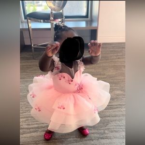 Baby girl pink dress